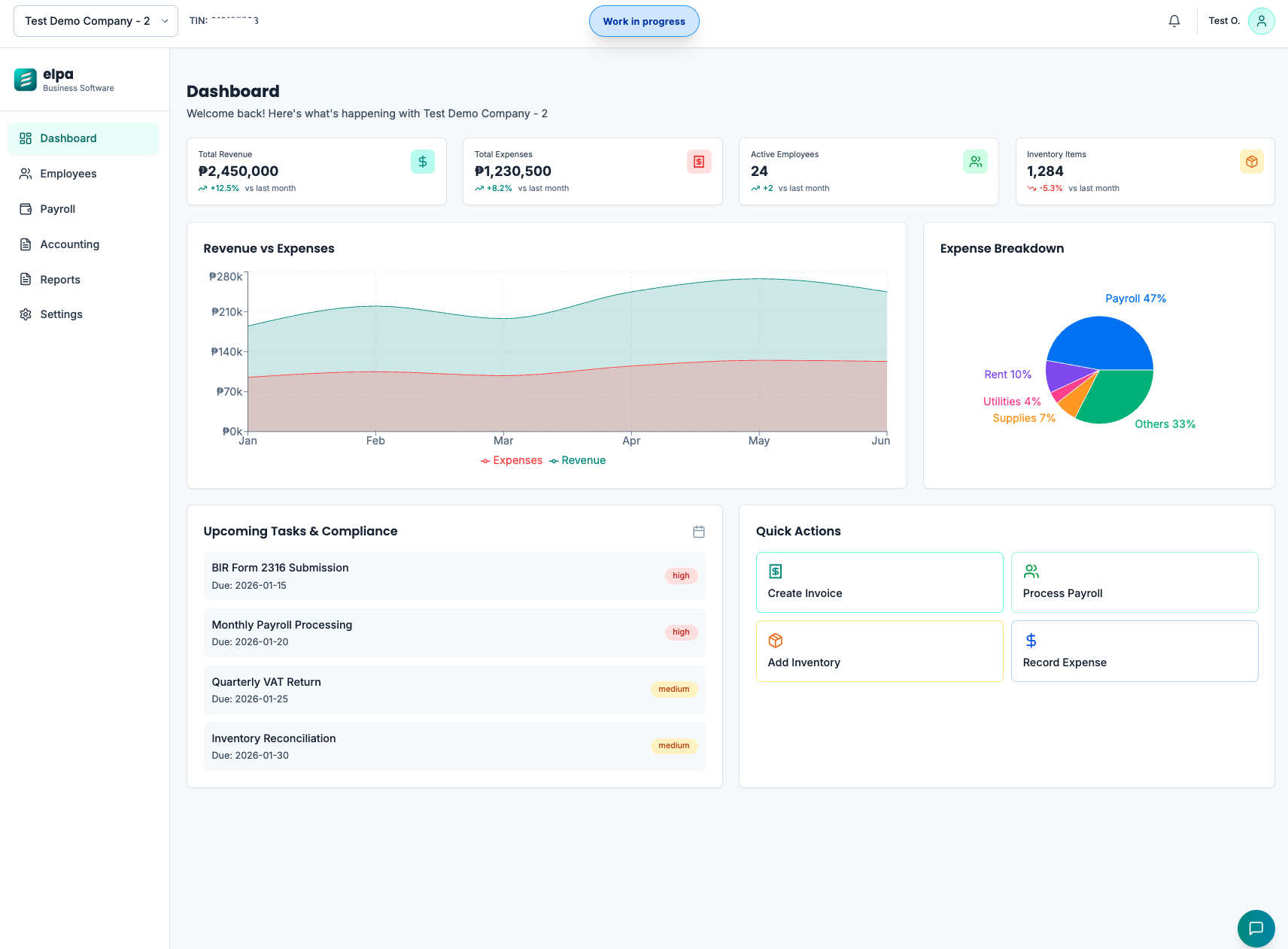 Elpa - Business Solution Software